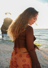 MIKA Mini Mesh Skirt Hibiscus Heat