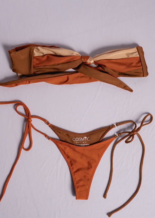 Chrome Twist Bibi Top