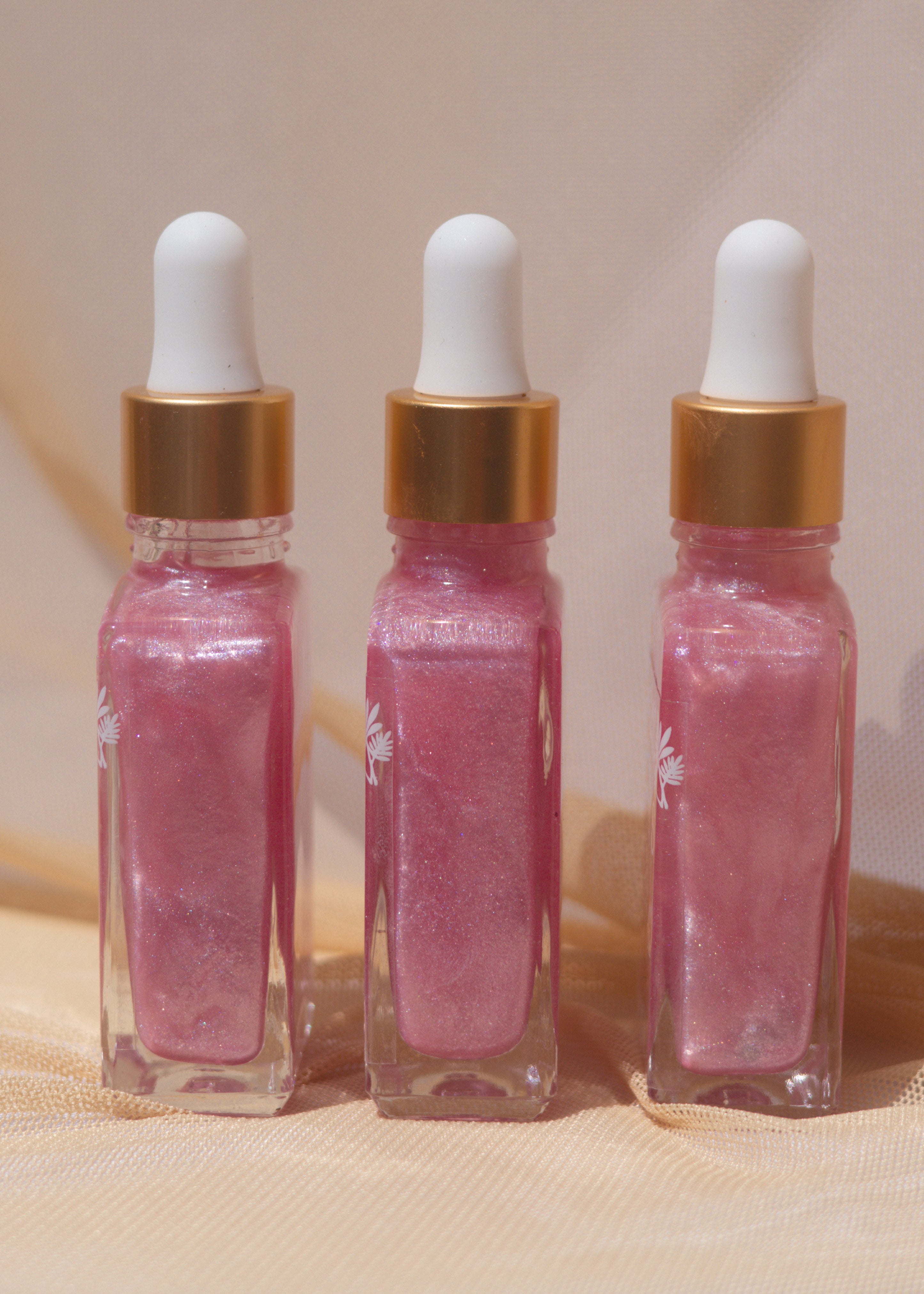 Pink Plumeria Shimmer Body Oil