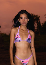 Hawaiian Palms Amber Bottom