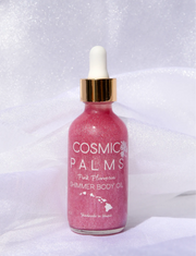 Pink Plumeria Shimmer Body Oil
