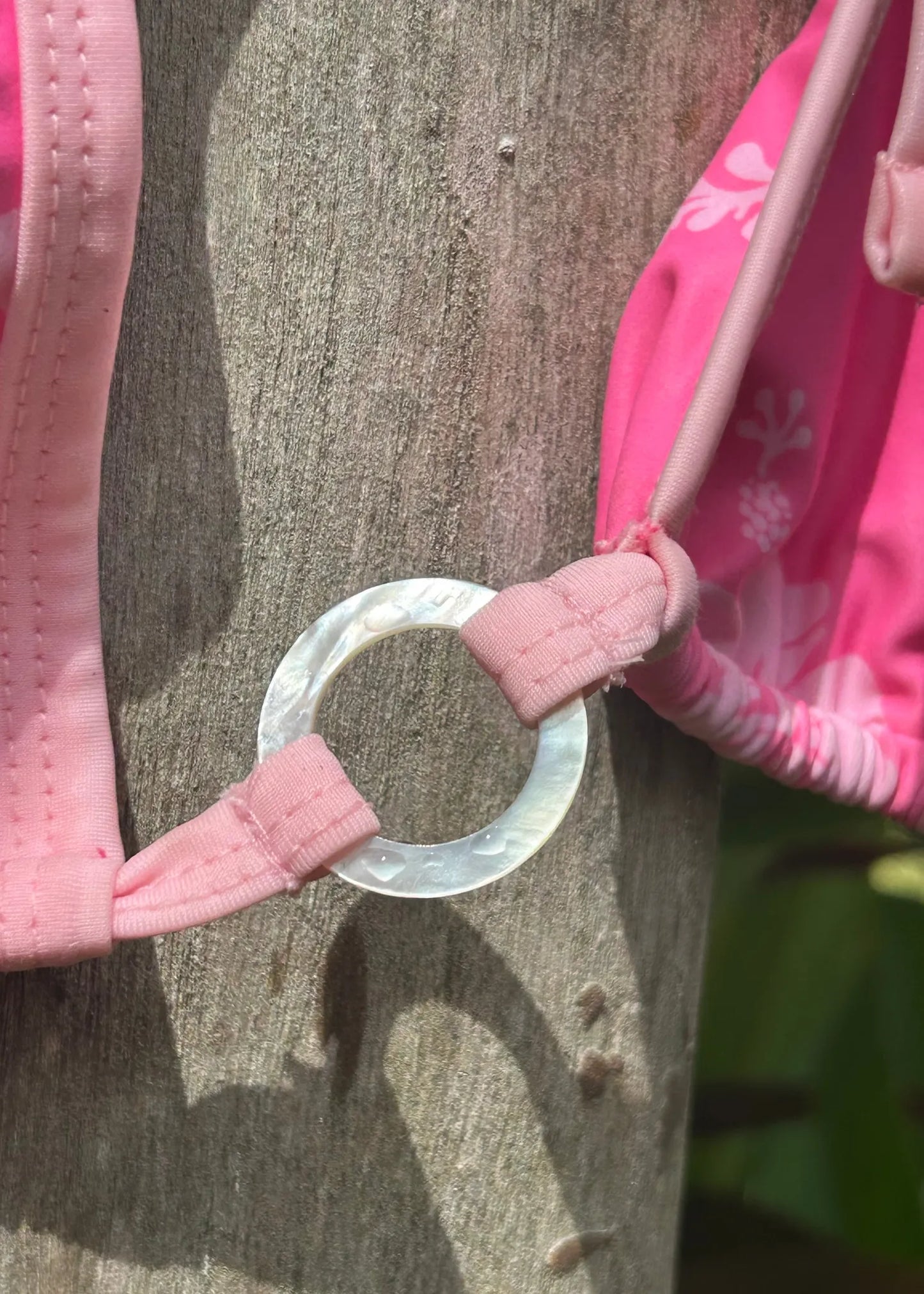 Pink Hibiscus - Luna Top